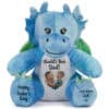Personalised Photo Heart Dragon Father's Day Teddy Bear