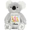 Personalised Jungle Birthday Koala Teddy Bear