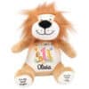 Personalised Jungle Birthday Lion Teddy Bear