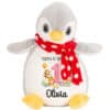 Personalised Jungle Birthday Penguin Teddy Bear