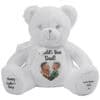 Personalised Photo Heart World's Best Dad Teddy Bear